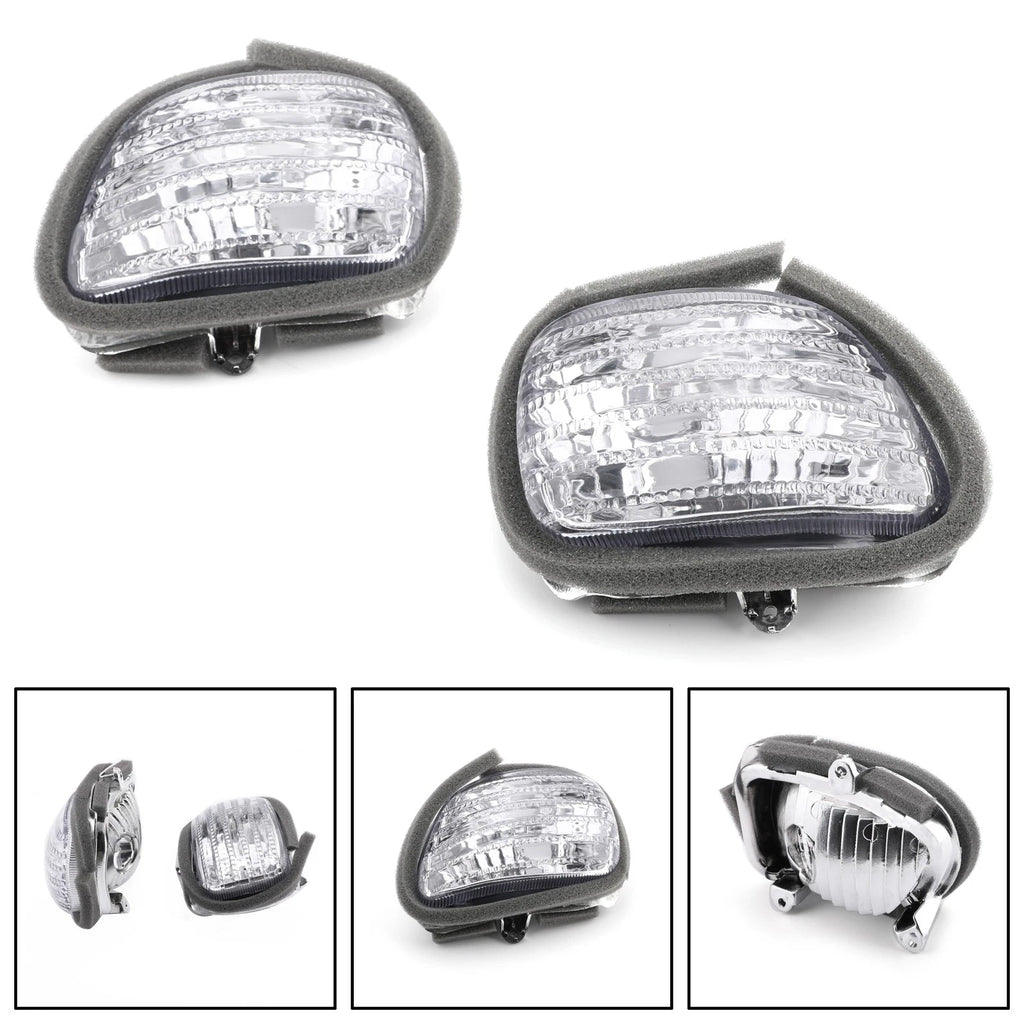 Front Turn Signals for Honda GL1800 Goldwing (2001–2010) Clear Lens