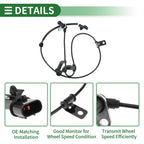 ABS Wheel Speed Sensor Kit No.4670A371 for Mitsubishi Galant (1994–2002)