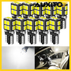 10PCS LED Dome/Side Marker/License Plate/Map Lights for Universal