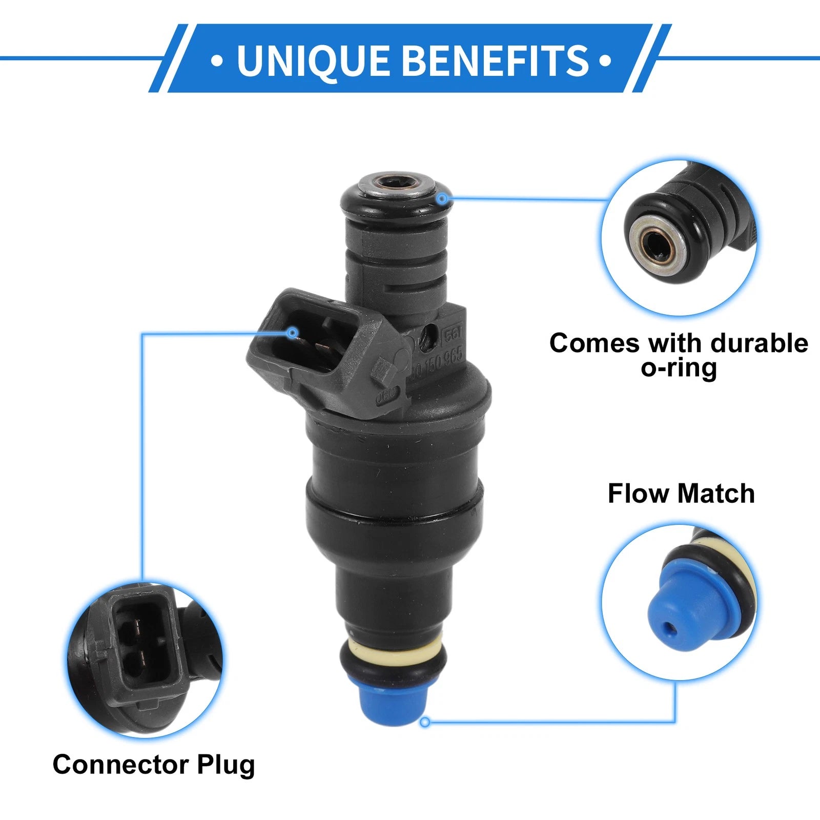 Fuel Injector No. 0280150965/4559011 for Chevy Camaro 2.5L (1985–1986)