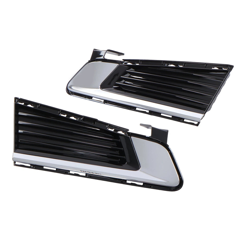 Set of 2 Front Bumper Fog Light Covers for Cadillac CTS (2014-2019)
