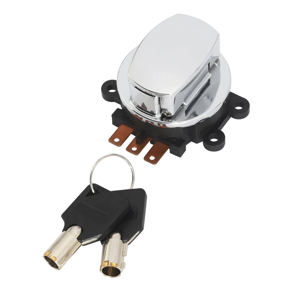 Ignition Switch Lock Key for Harley Softail Fatboy (2000–2010), Road King (1996–2013)