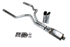 3" Dual Exhaust Kit for Dodge Ram 1500 (1994–2003) Magnaflow XL Slash Tips