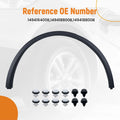 Fender Flare Molding for Tesla Model Y (2020–2024) Rear Right ABS