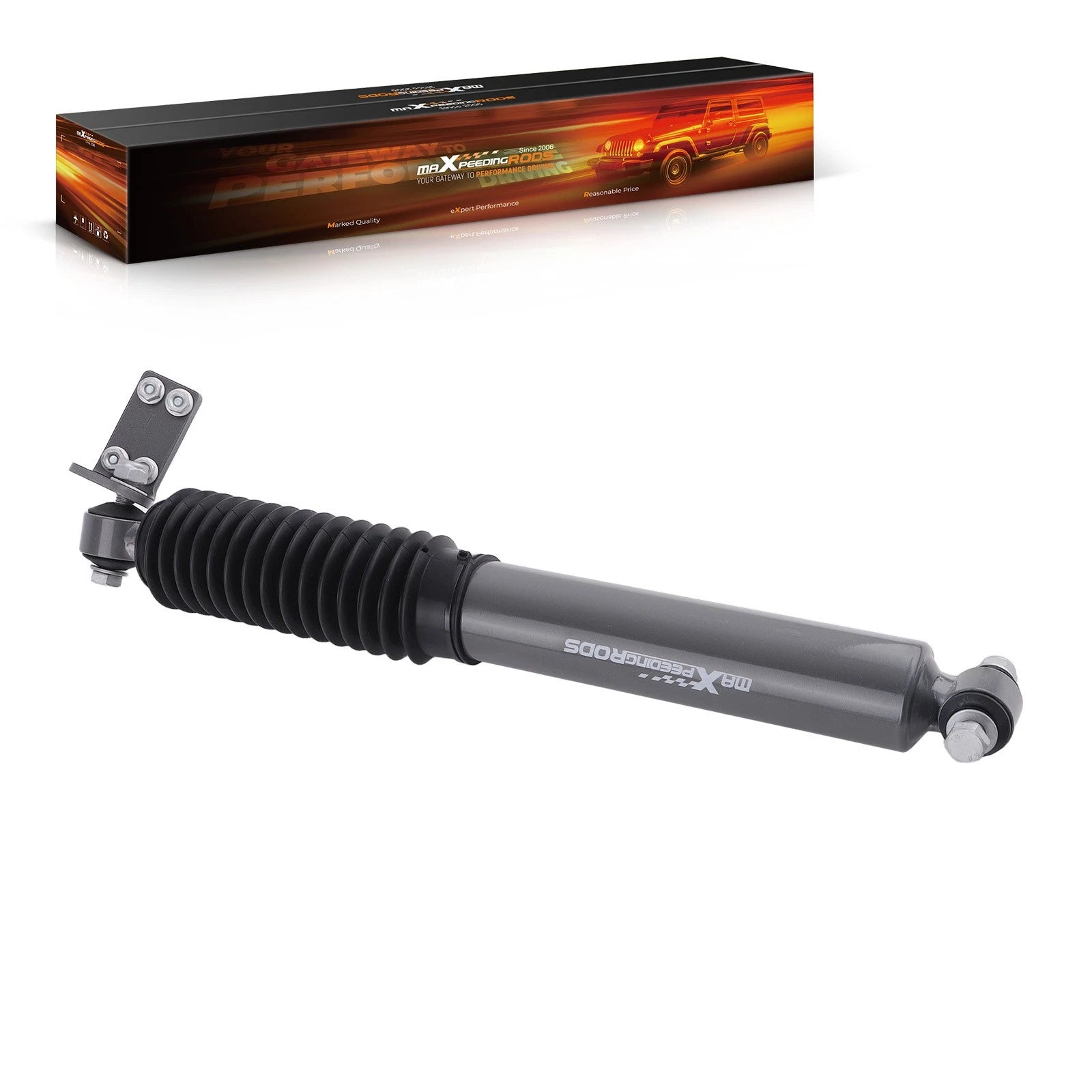 Steering Stabilizer for Jeep Wrangler JK Unlimited 2WD 4WD (2007–2018)
