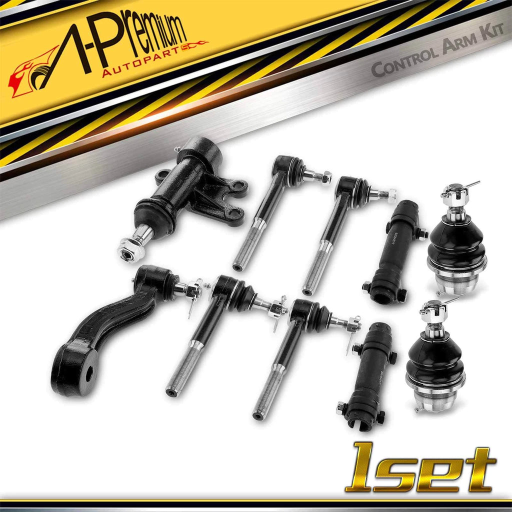 10x Idler Arm & Tie Rod End Set for Cadillac GMC