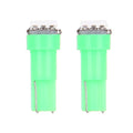 10X T5 Green 1-SMD 5050 LED Wedge Bulb for Dashboard Gauge (58, 70, 73, 74)