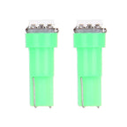 10X T5 Green 1-SMD 5050 LED Wedge Bulb for Dashboard Gauge (58, 70, 73, 74)