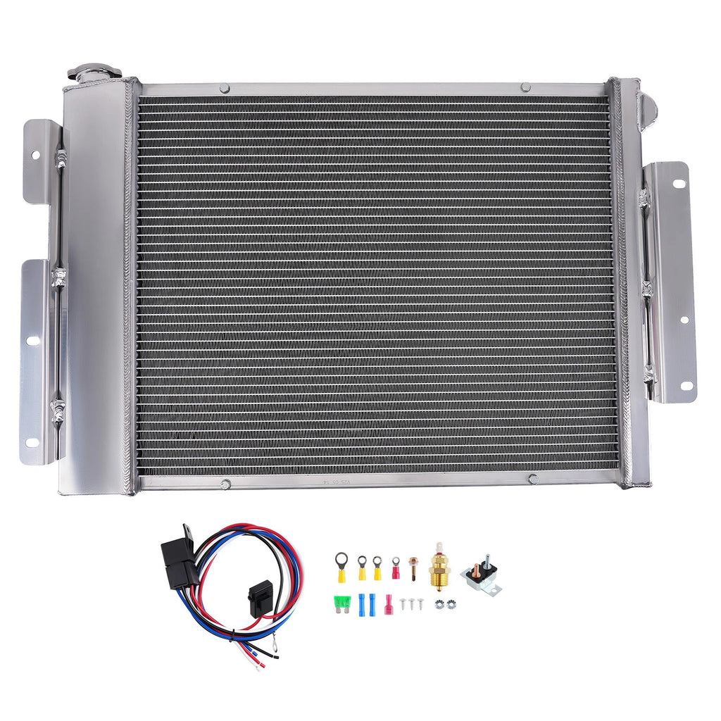 3-Row Radiator Shroud Fan for Chevy Camaro/Firebird (1967–1969) CU337