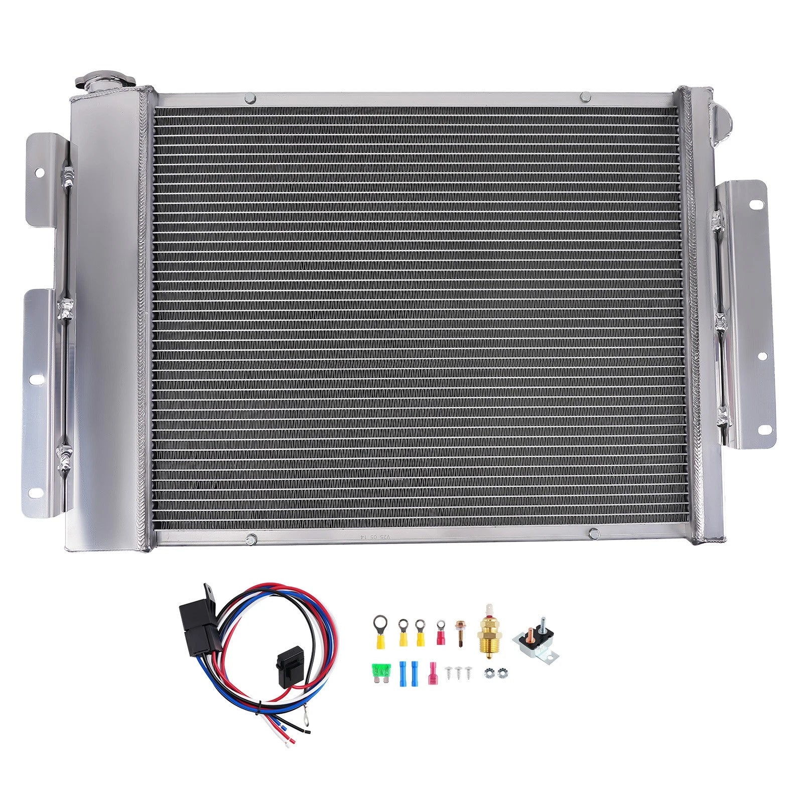 3-Row Radiator Shroud Fan for Chevy Camaro/Firebird (1967–1969) CU337