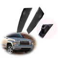 Smoked Black Lens Front Fender Side Marker Light for Jeep Liberty (2008–2012)
