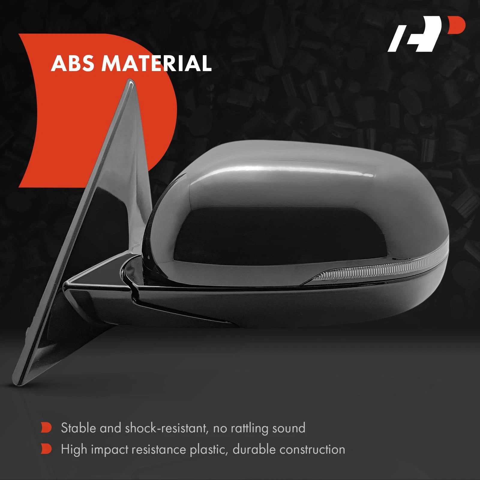 Driver Power Mirror for Kia Soul (2020–2025) - Manual Fold, Blind Spot Signal