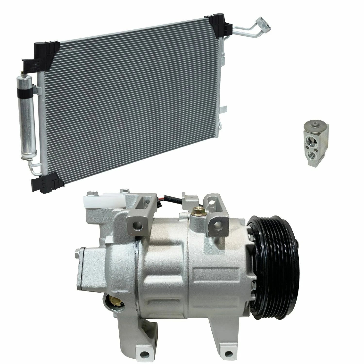 AC Compressor Kit With Condenser for Nissan Altima 2.5L (2015–2015)