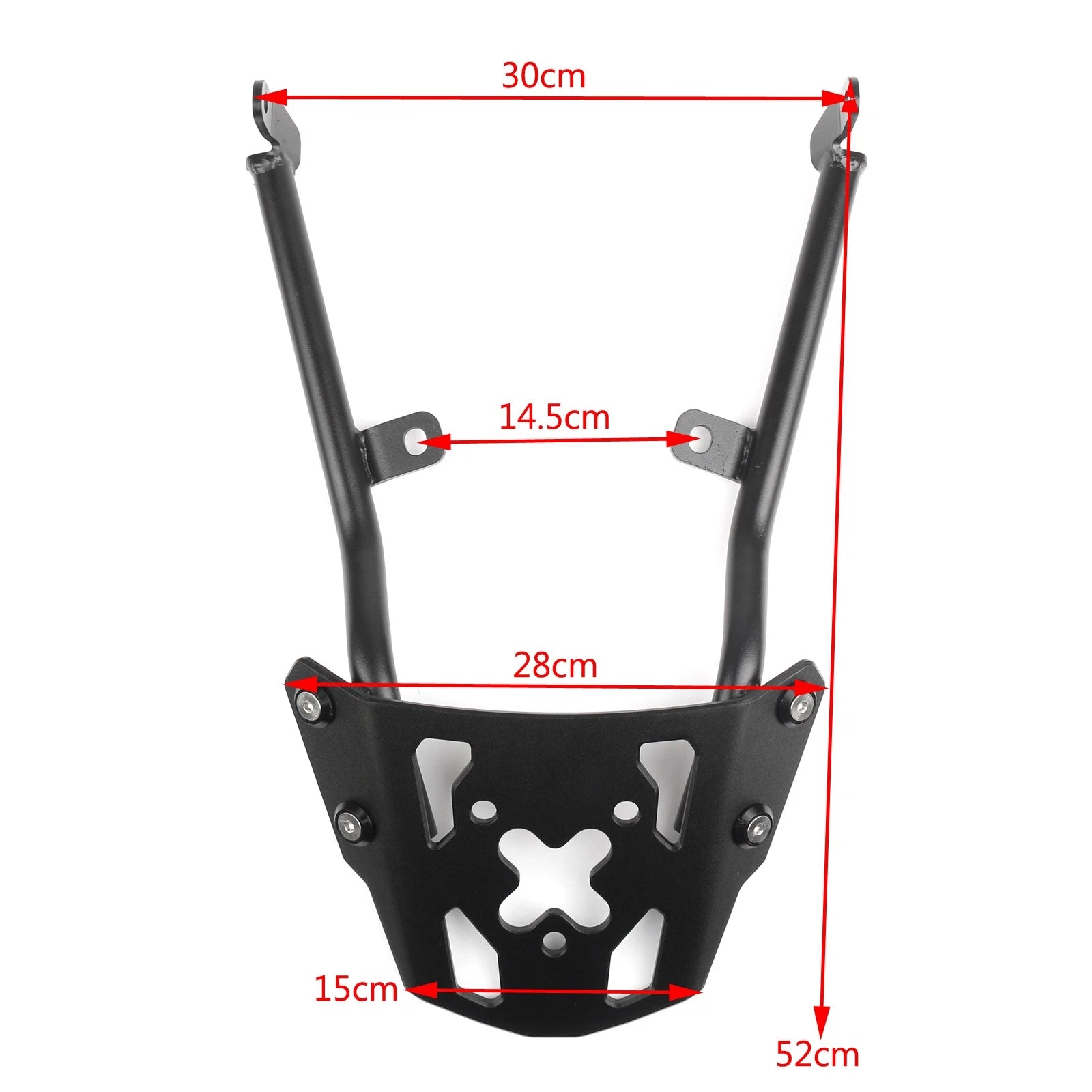 Luggage Rack Rear Carrier Plate Kit for Honda CB650F (2014–2019)