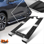Set of 2 Stainless Steel Side Step Nerf Bars for Nissan Rogue (2014–2020)