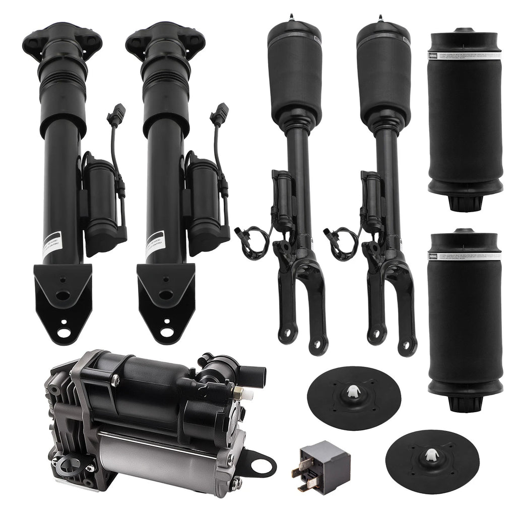 Air Suspension Compressor Air Spring Bag Set for Mercedes GL ML320 (2007–2012)