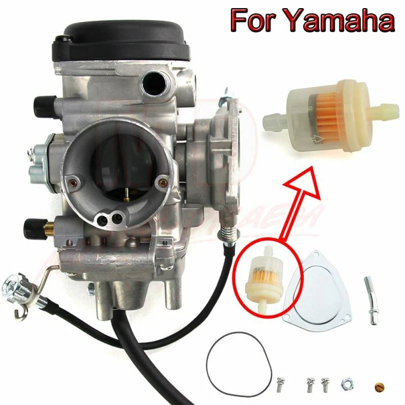 Carburetor for Yamaha Kodiak 400 YFM400A YFM400FA YFM400FAH (2001–2006)