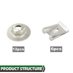 Bumper Filler Hardware Screw Install Kit for Buick Regal (1981–1987)