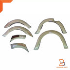 38P Aluminium Metallic Fender Flares for Ford Ranger PX2 Dual Cab Wildtrak (15-18)
