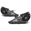 Projector Headlight for Hyundai Sonata (2011–2014) OE Replacement Clear Corner Black