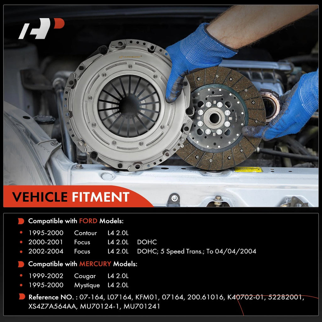 Clutch Kit for Ford Focus (2000-2004) Mercury Cougar (2000-2002)