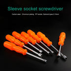Screwdriver Socket Wrench Set 5/5.5/6/7/8/9/10mm for (190-200mm)