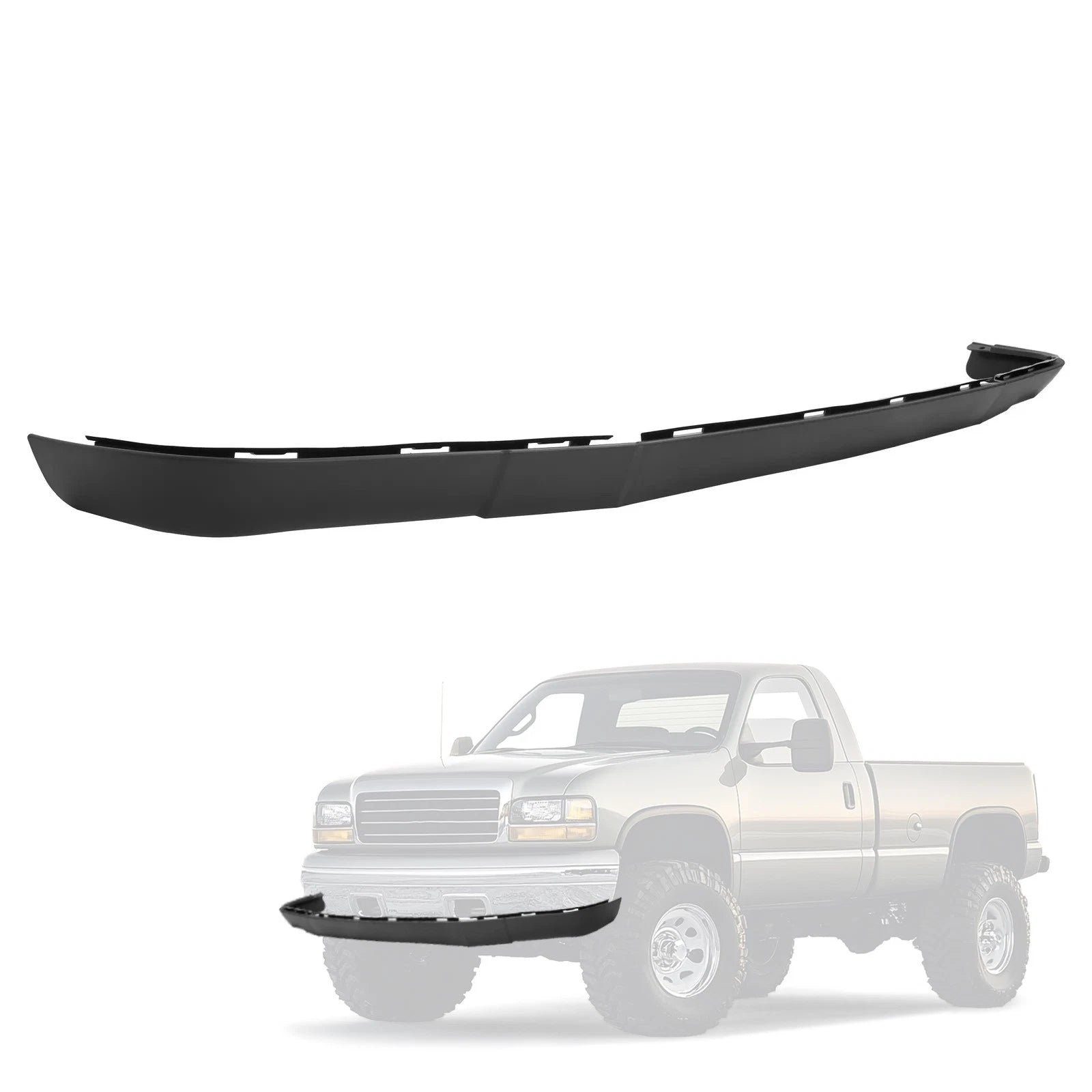 Valance for Chevrolet Silverado 1500 (2003–2006) Deflector Extension Textured