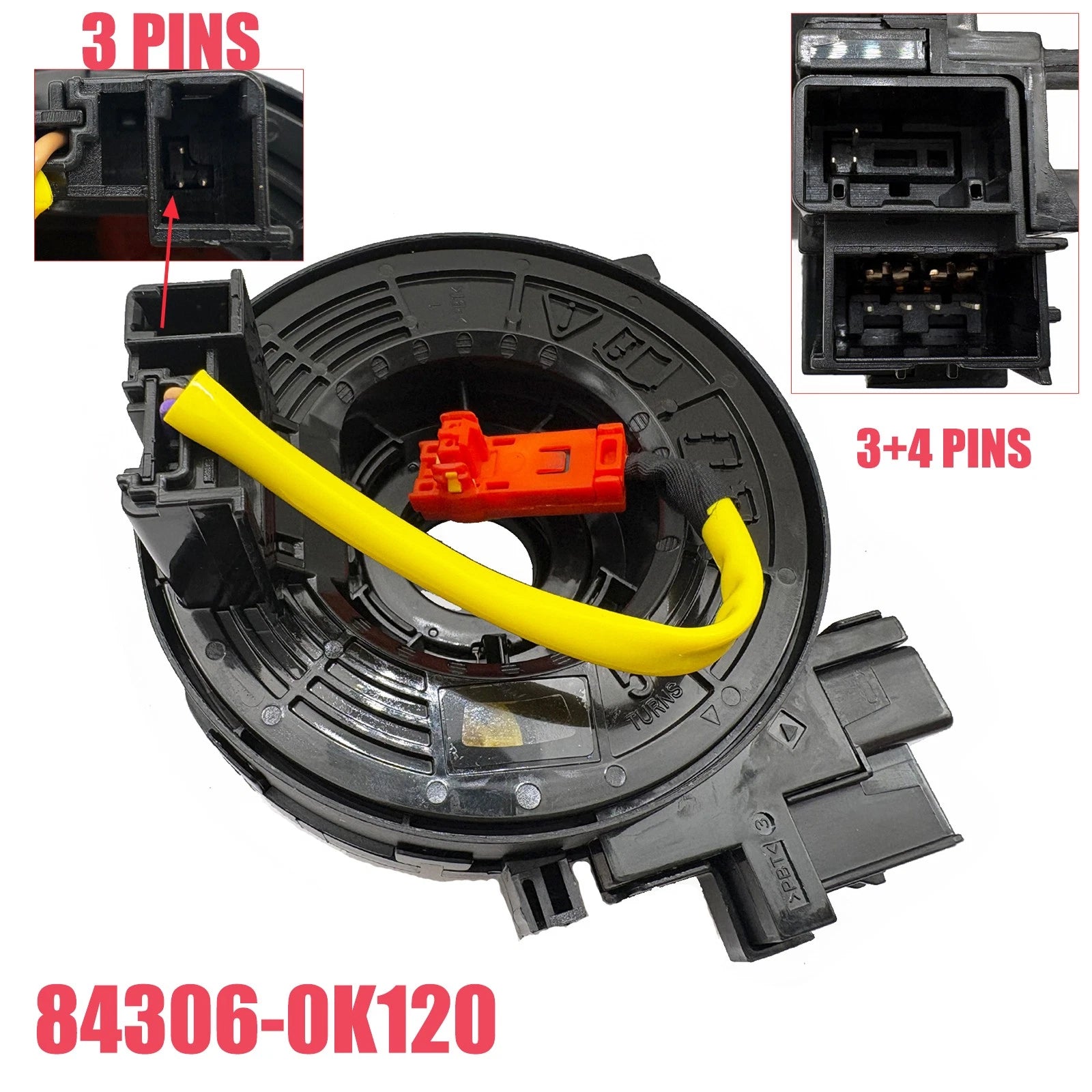 Clock Spring for Toyota Innova, Hilux, Fortuner, Vios/Yaris (84306-0K120)