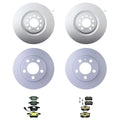 Hella Disc Brake Pad Kit for Audi TT Quattro (2000–2006) 312mm/239mm