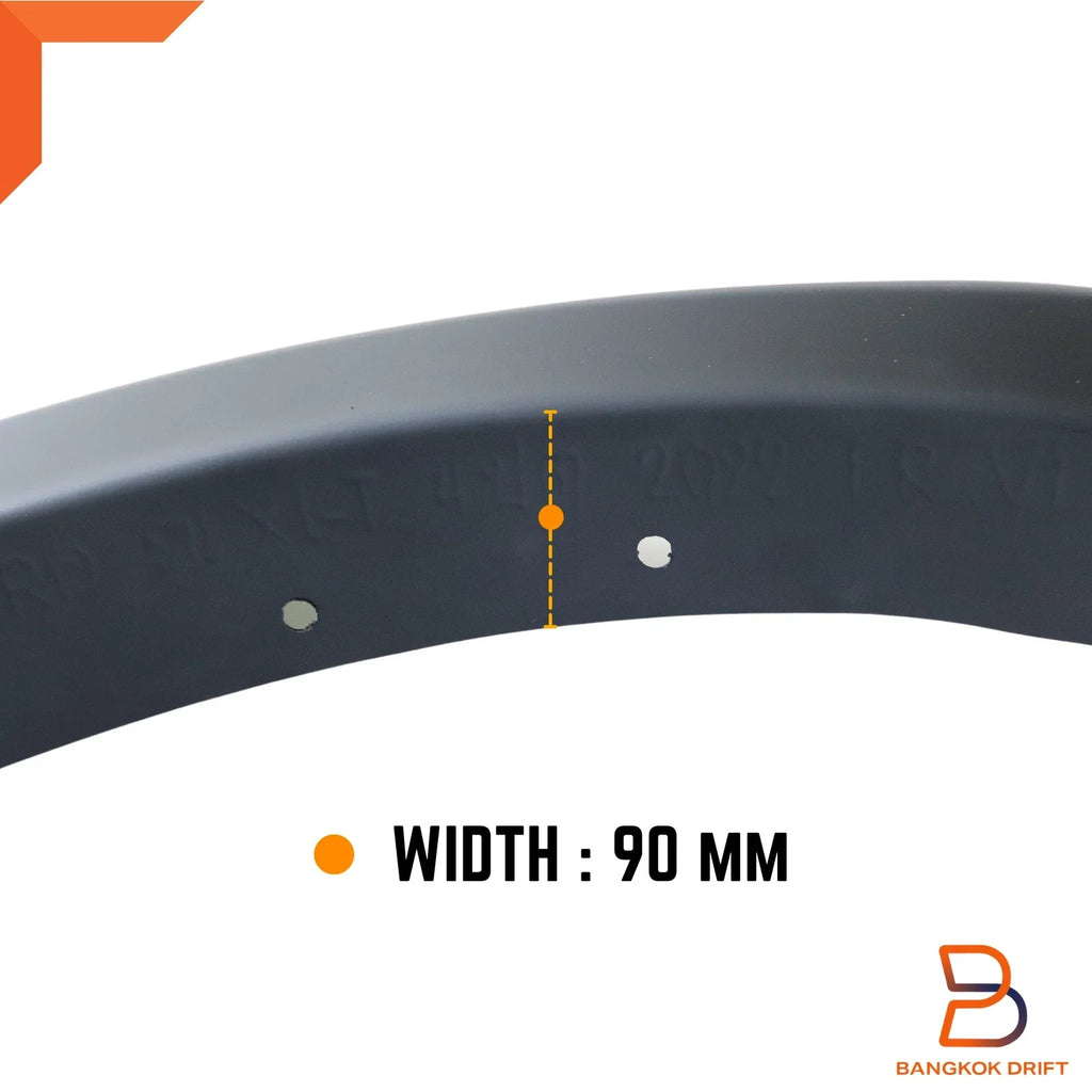 Raptor Style Fender Flares for Ford Ranger PY Ute Front Sensor (2022-2025)