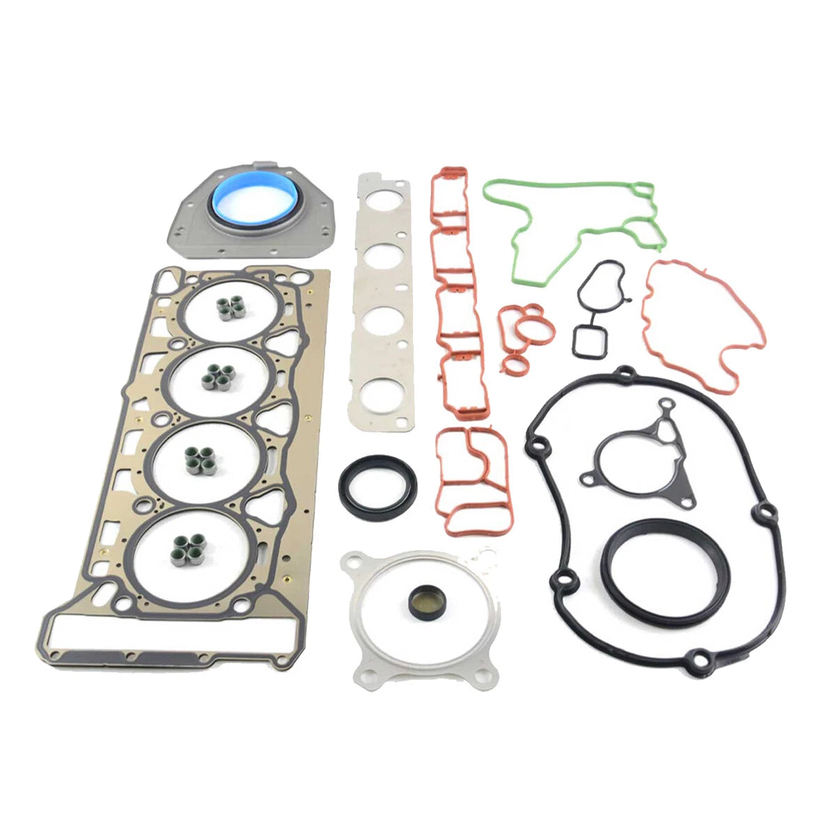 Set of 10 Cylinder Head Gasket Bolts for Audi A3 A4 Q5 VW Jetta GTI 2.0T