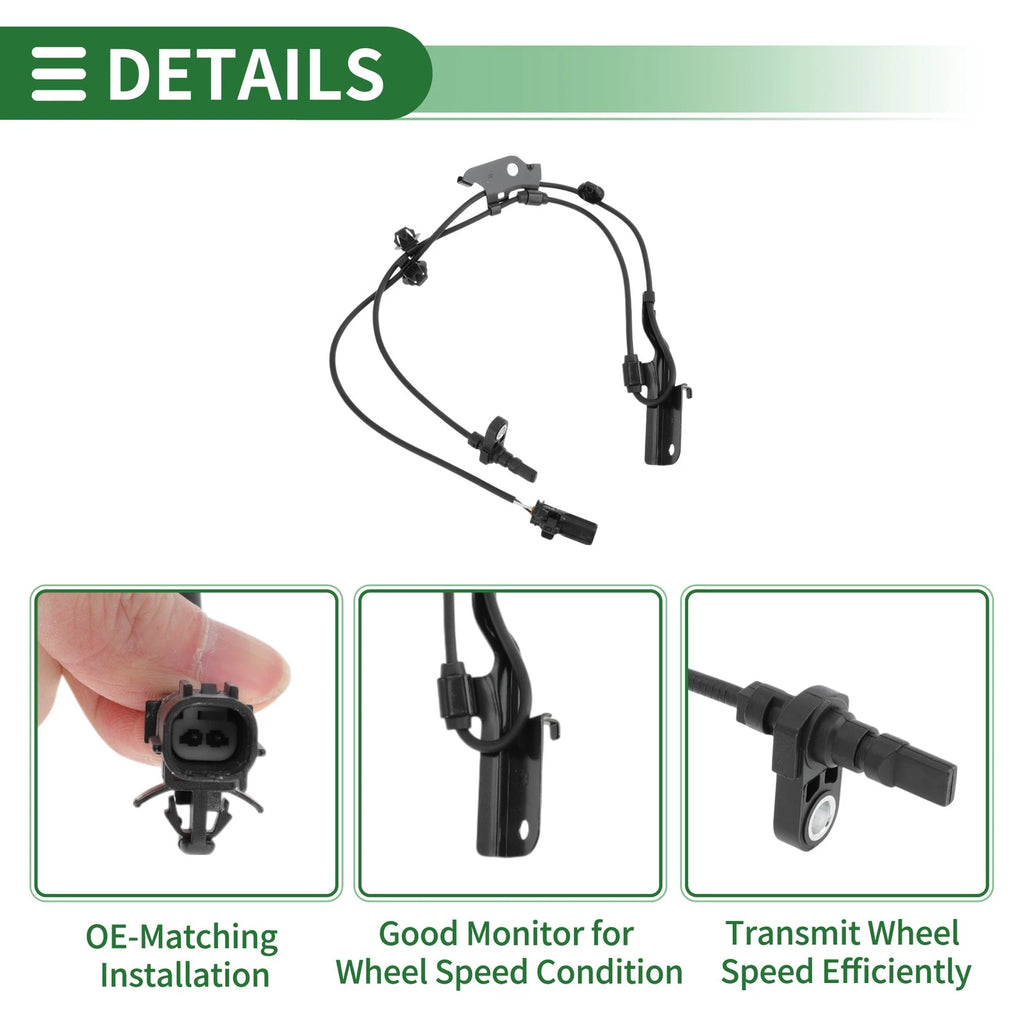 ABS Wheel Speed Sensor No. 8954228100 for Toyota Alphard (2008–2015)