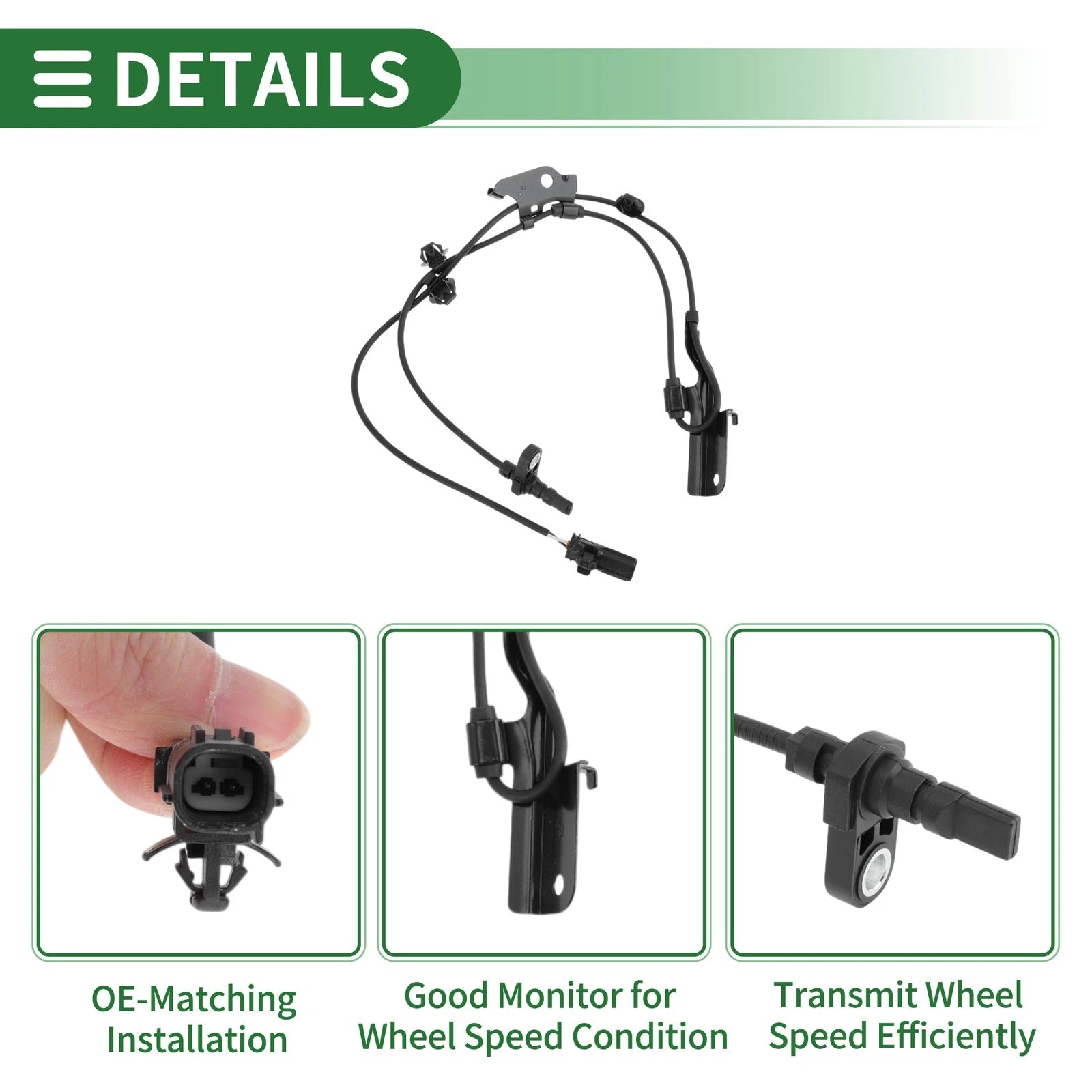 ABS Wheel Speed Sensor No. 8954228100 for Toyota Alphard (2008–2015)