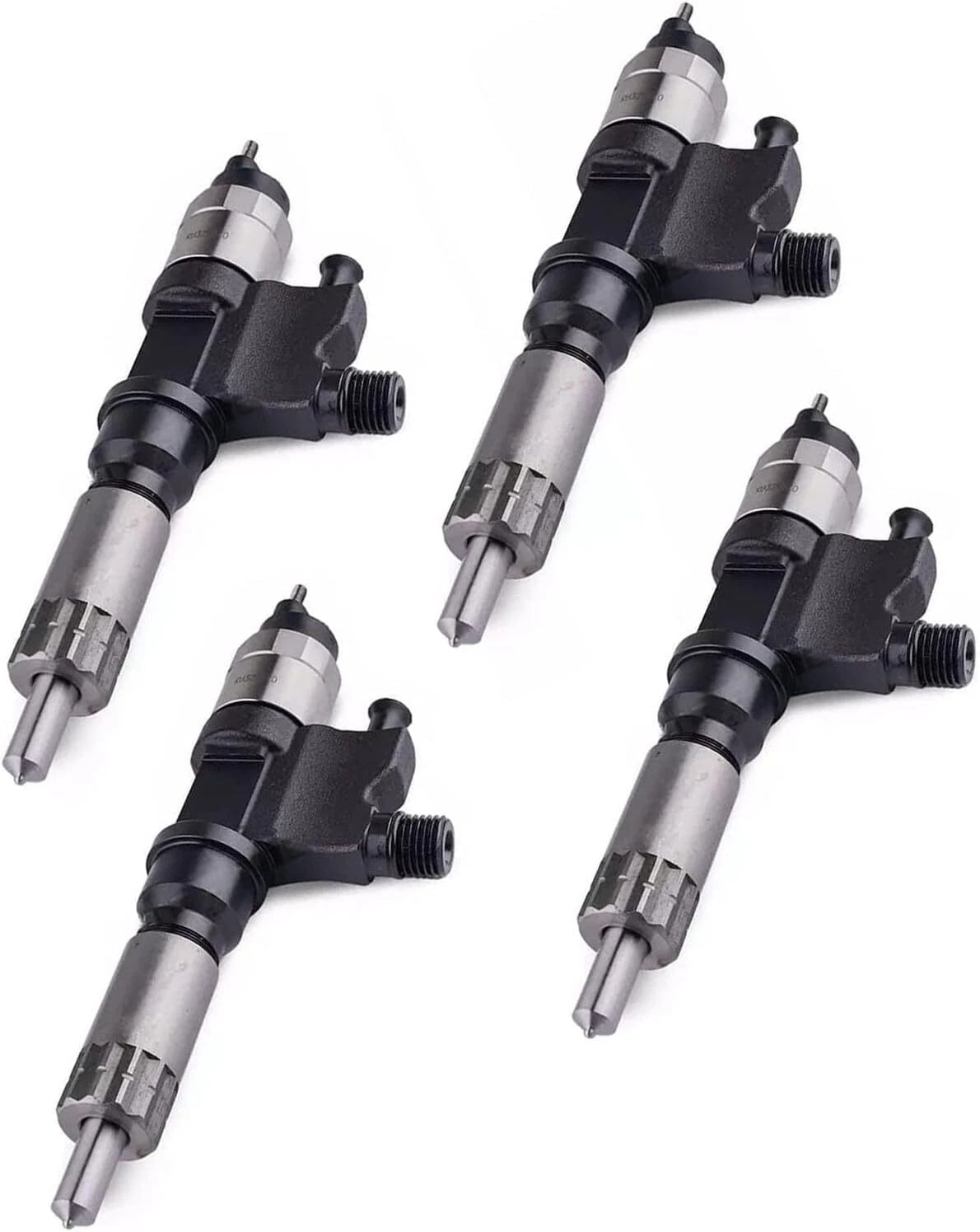 Set of 4 Diesel Fuel Injectors 095000-5001 8973060712 for Isuzu 4HJ1 6HJ1