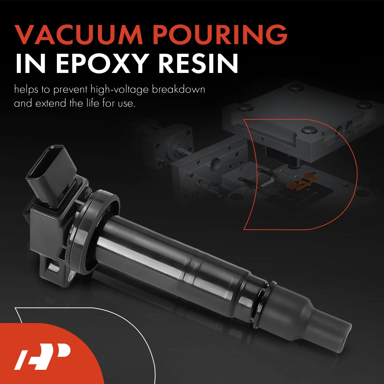 4x Ignition Coil for Toyota Camry Corolla Tacoma 4Runner Matrix Scion (2010–2019)
