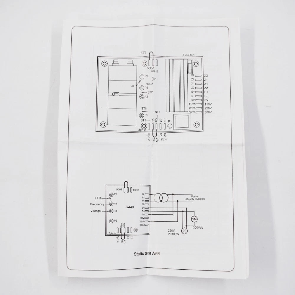 AVR Module Card for Leroy Somer Genset
