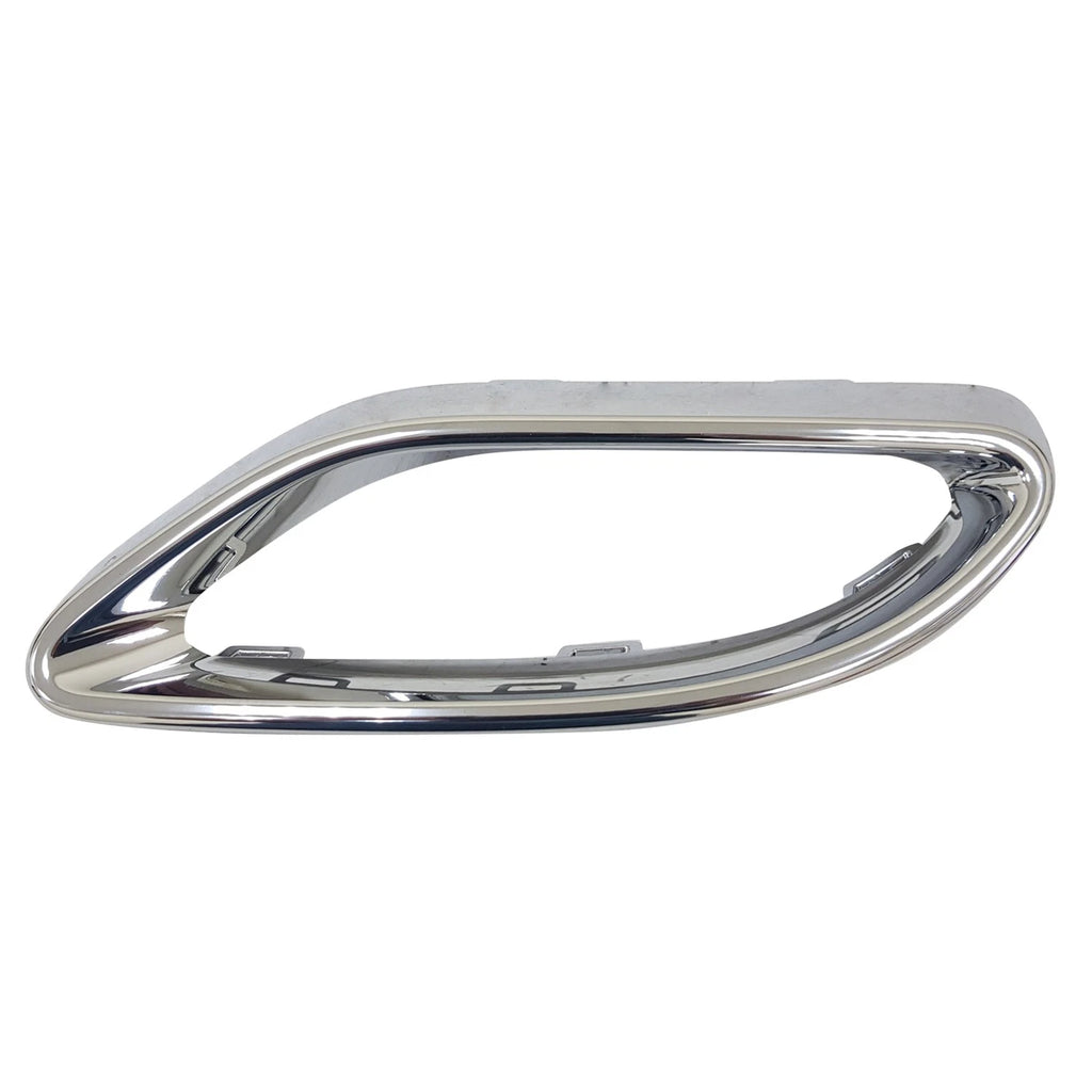 Rear Bumper Cover Trim for Replacement Chrome ABS Plastic Exhaust Hole