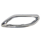 Rear Bumper Cover Trim for Replacement Chrome ABS Plastic Exhaust Hole
