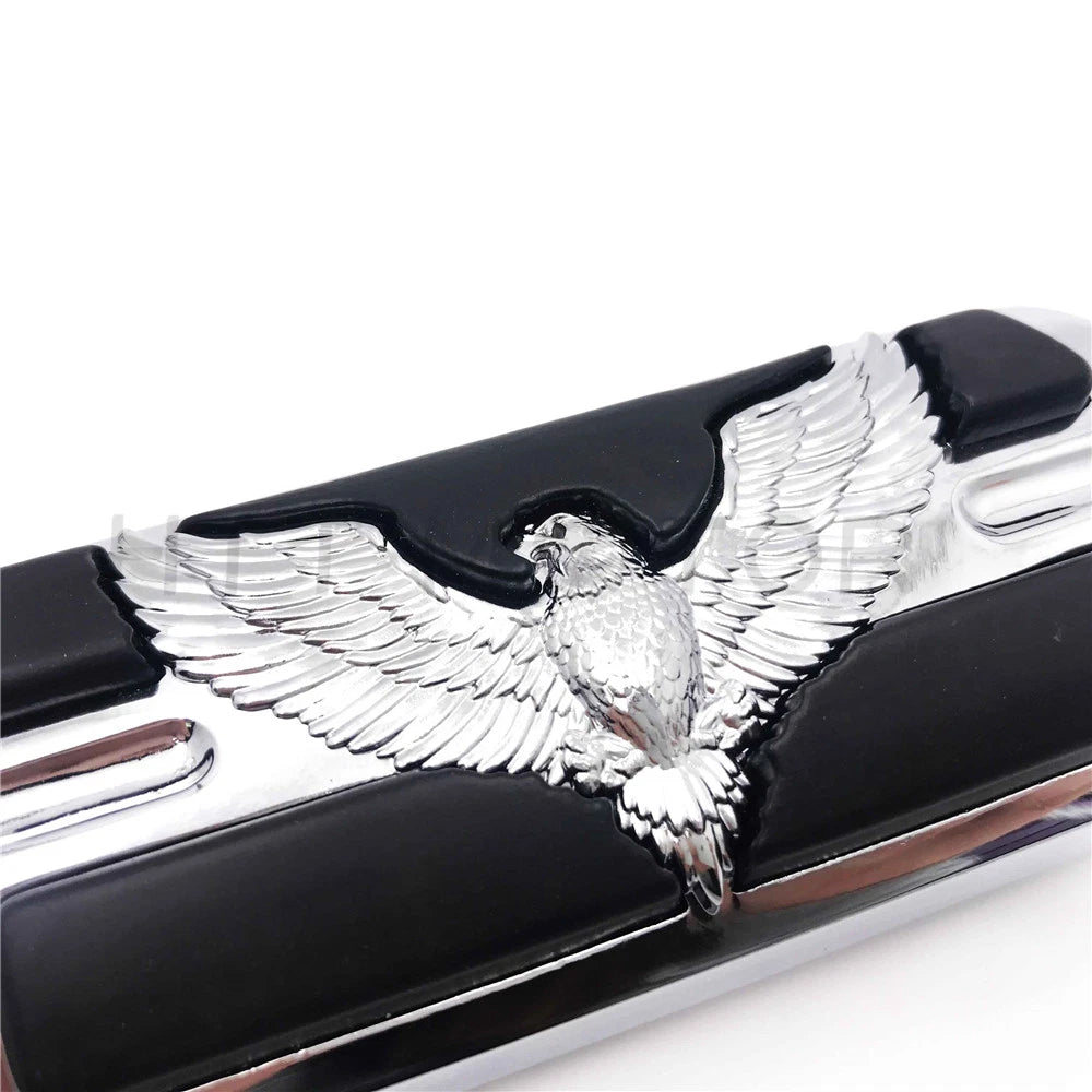 HTTMT Chrome Eagle Foot Peg for Harley Wide Glide, Street Glide, V Rod (Most)