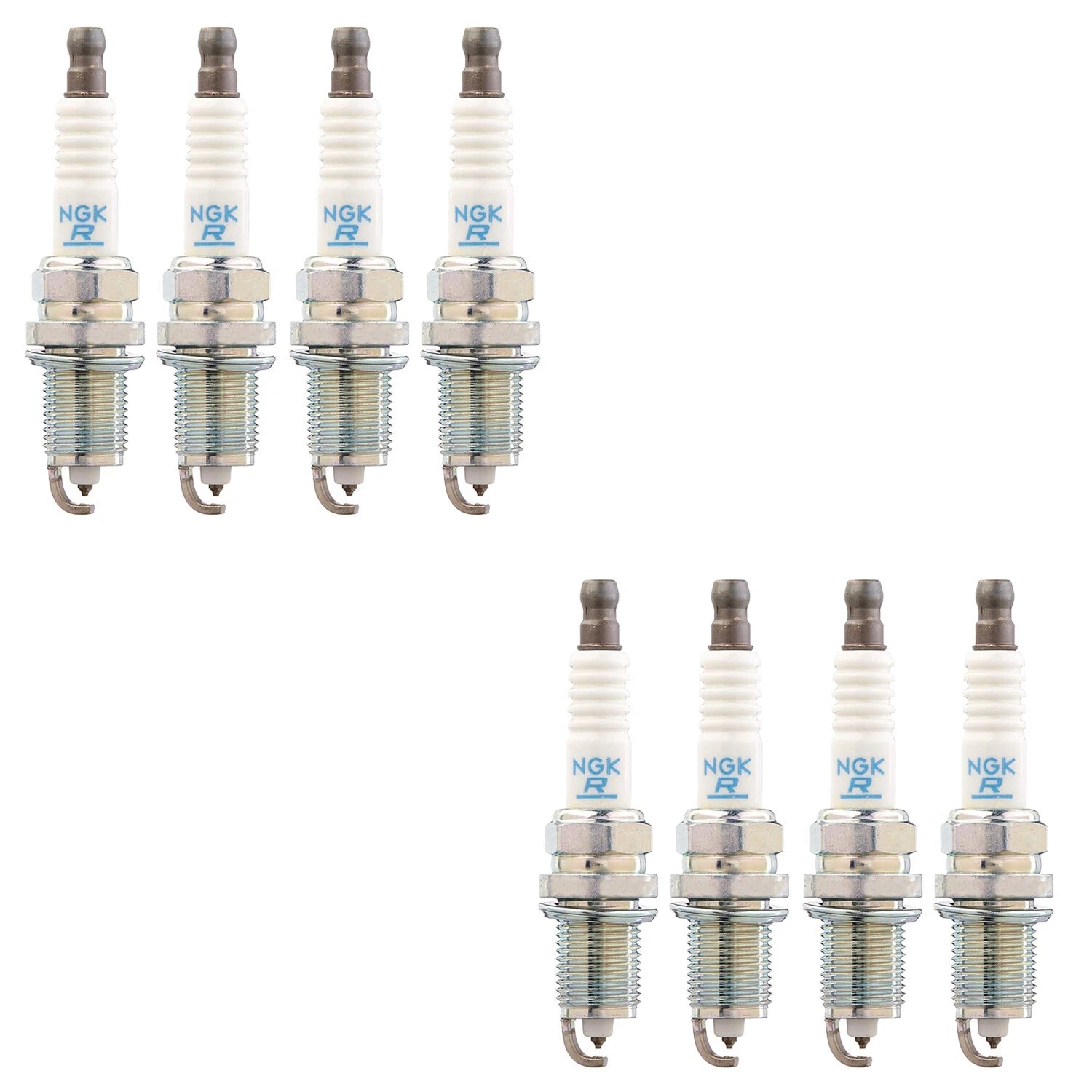 Set of 8 NGK Laser Platinum Spark Plugs PZFR5F-11 for Dodge Dakota (2005–2011)