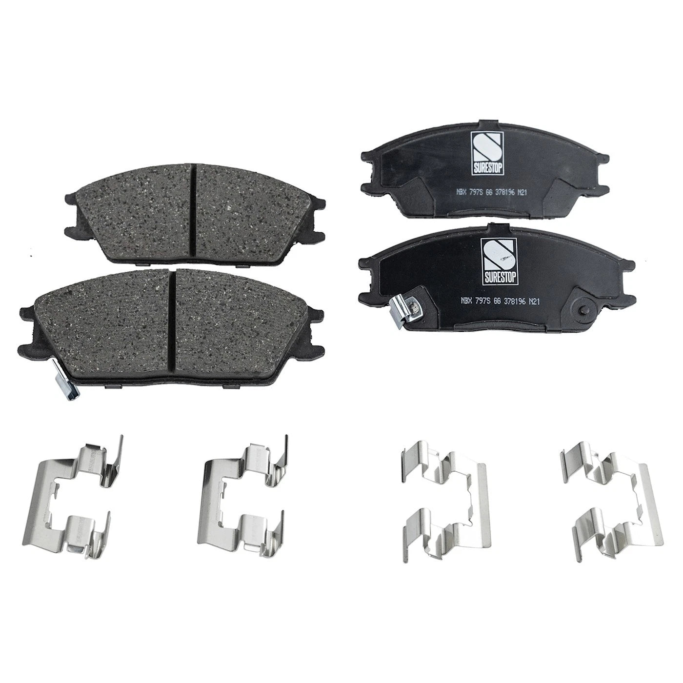 Front Brake Disc Rotors and Pads Kit for Hyundai Accent (2003–2005)