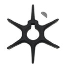 Water Pump Impeller with Key for Suzuki 9.9 14 16 25 28 HP (2-Stroke) 17461-93004