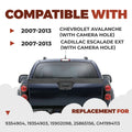 Rear Tailgate Spoiler Molding Trim for Chevy Avalanche Cadillac Escalade (2007–2013)