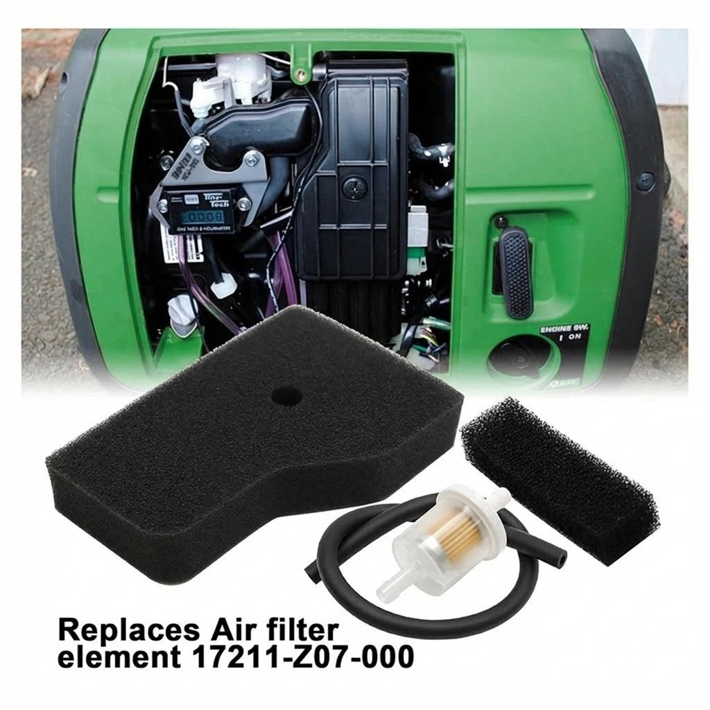 Filter Kit 17211 Z07 000 + 17218 Z07 000 for Honda EU2000i (2001–2018)