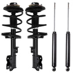Set of 4 Shock Struts with Coil Spring for Infiniti FX35 (2003–2008)