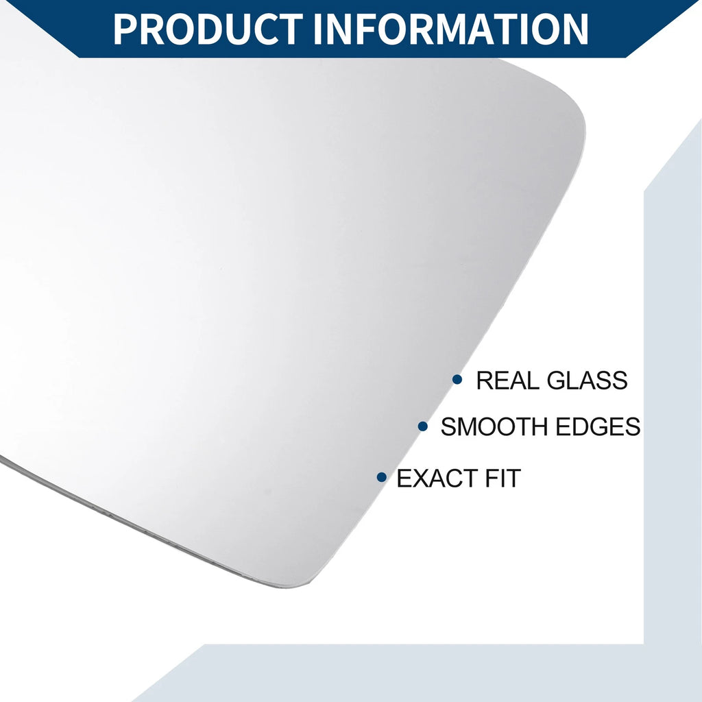 Heated Left Side Mirror Glass for Volkswagen Golf Sportsvan (2014–2020)
