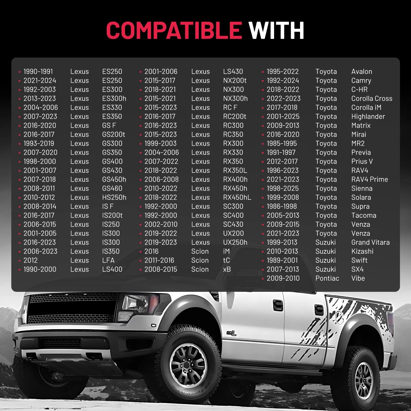 1" Hubcentric Wheel Spacers for Toyota MR2 (1985–1995)