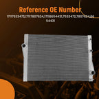Radiator Cross Flow Assembly for BMW X5 X6 (2007-2013)