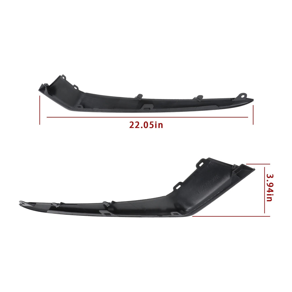 2X Front Bumper Trim Molding for Honda Civic (2025)
