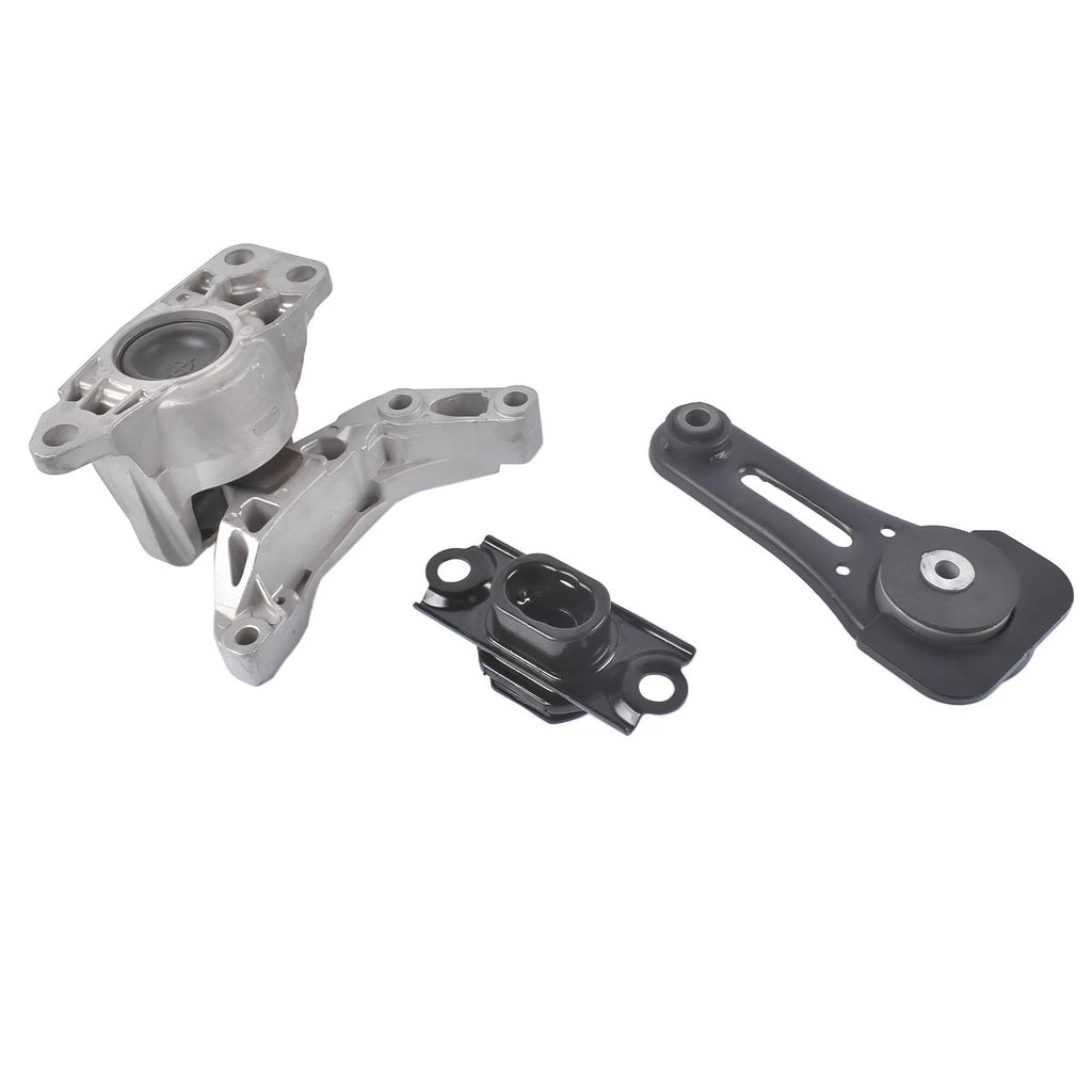 3PCS Engine Motor & Transmission Mount Kit for Nissan Kicks Versa (2017–2022)